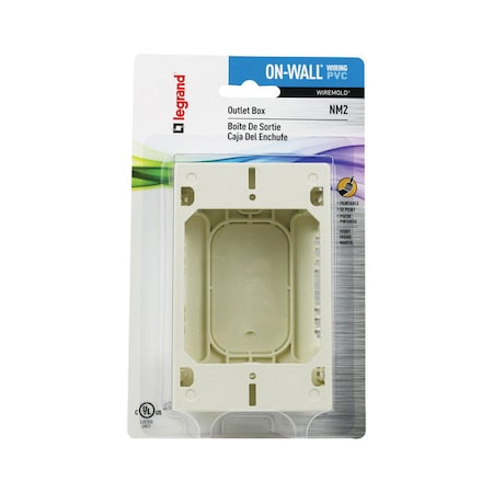 Wiremold Raceway, NM Series, Ivory NM2